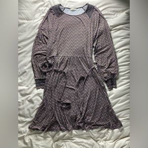 Floral Boden dress with waist string and pockets!!!Unique sleeve and pattern!!!!